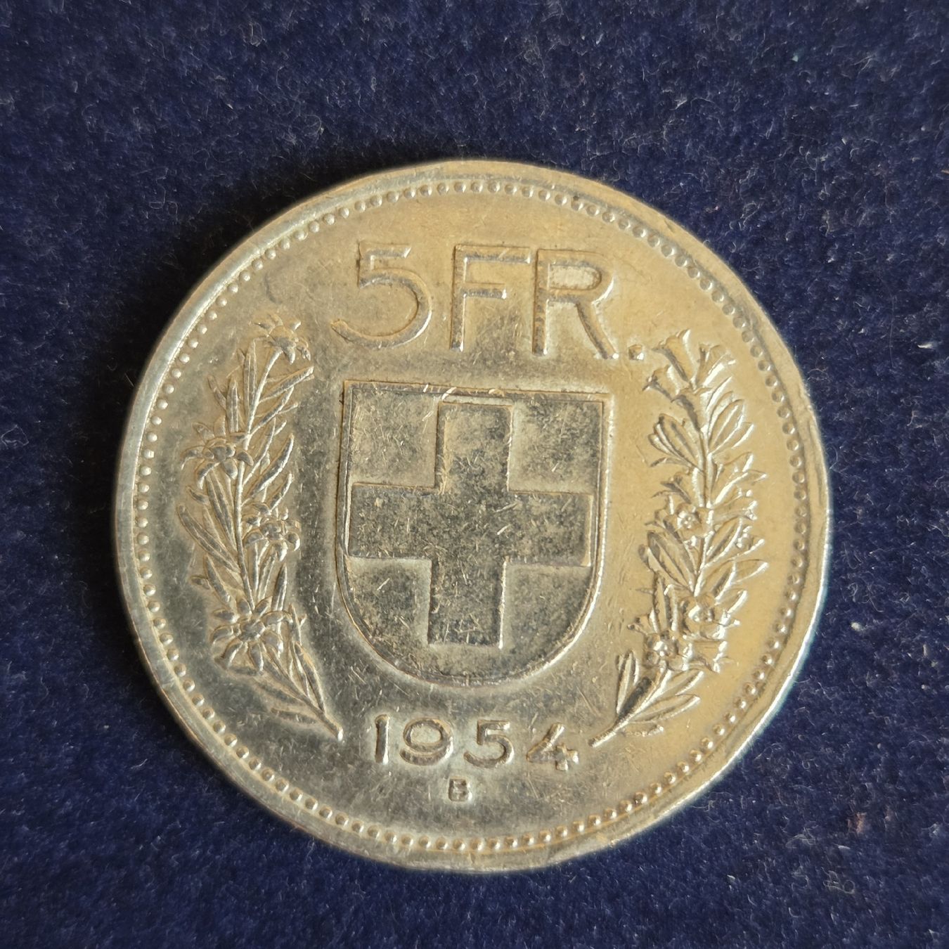 Toutes les monnaies: Silbermünze CH  von 1954 – D'occasion à Stans par Ducati16 1