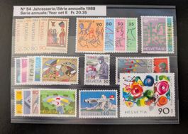 Jahresserie 1988 Postfrisch