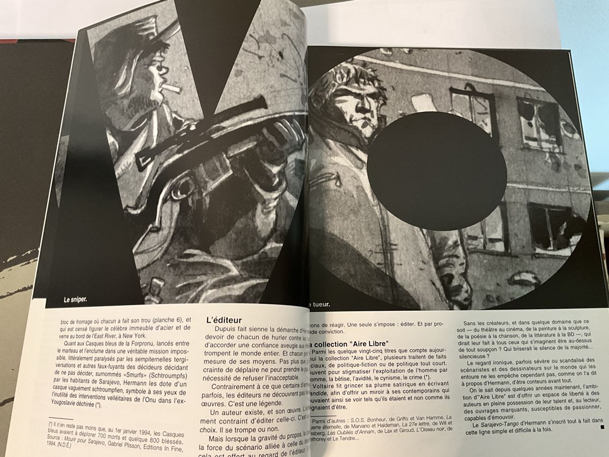 Fumetti: EO Sarajevo-Tango (Dossier de Presse) – Usato da Agriswil venduto da Ueli03 4