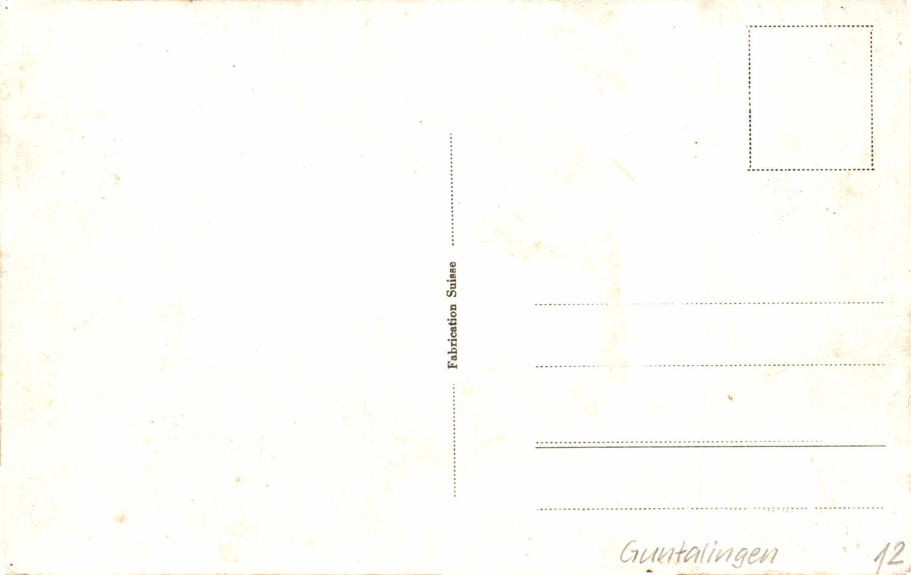 Cartoline postali: Fachwerkhaus (Guntalingen) – Usato da Bronschhofen venduto da Astore 1