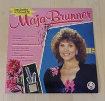 Maja Brunner – Grand Prix 1987 LP signiert / Autogramm