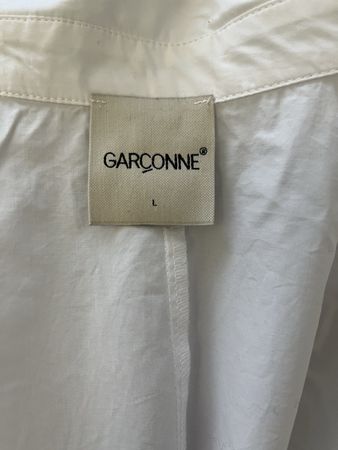 Garconne Bluse, Grösse L, weiss, Sommer Look, Top Zustand!