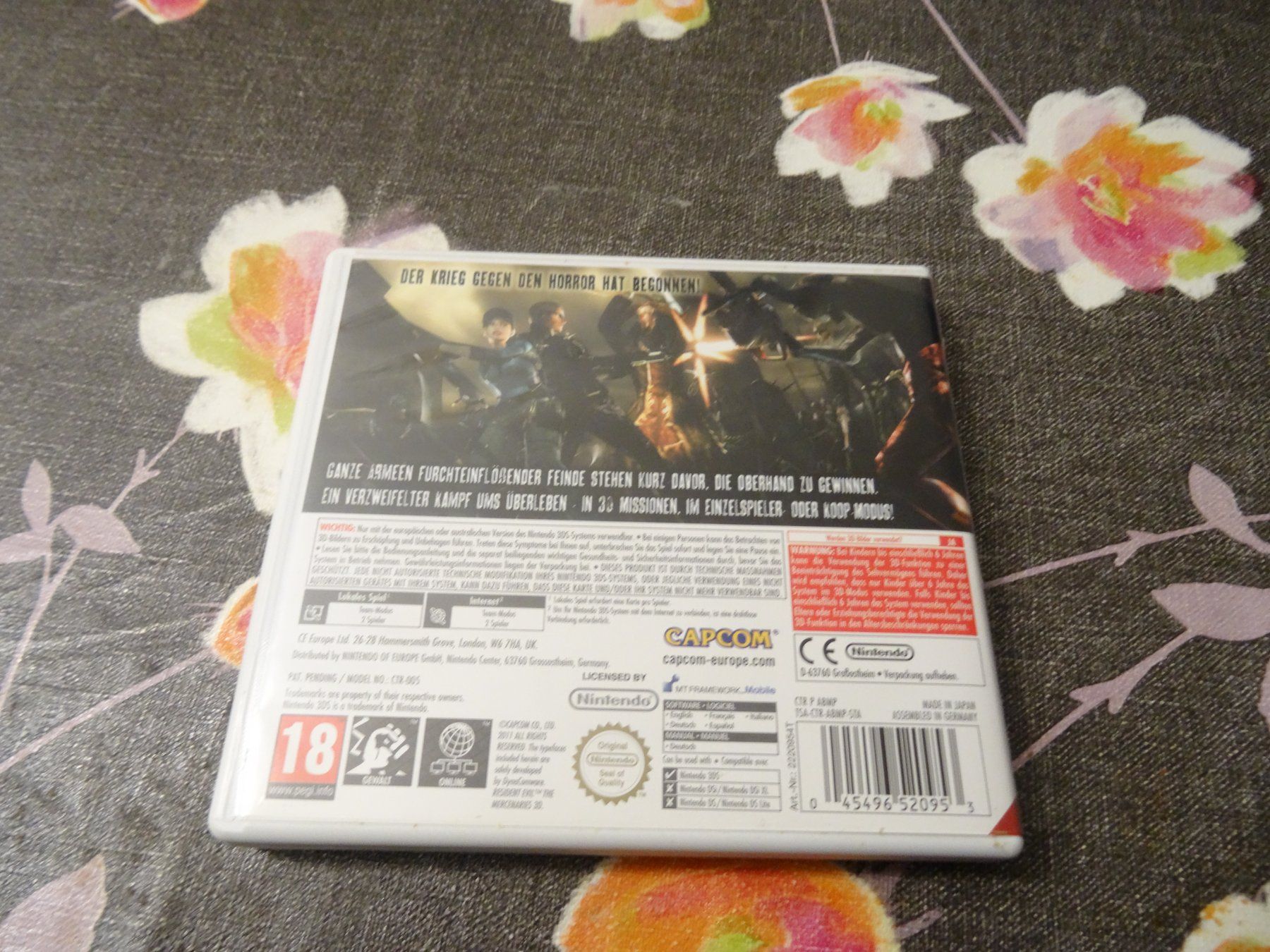 Sony Spiele: Resident Evil - The Mercenaries 3D 3DS DEUTSCHE VERPACKUNG – Gebraucht aus Olten von Disc-Ausverkauf 2