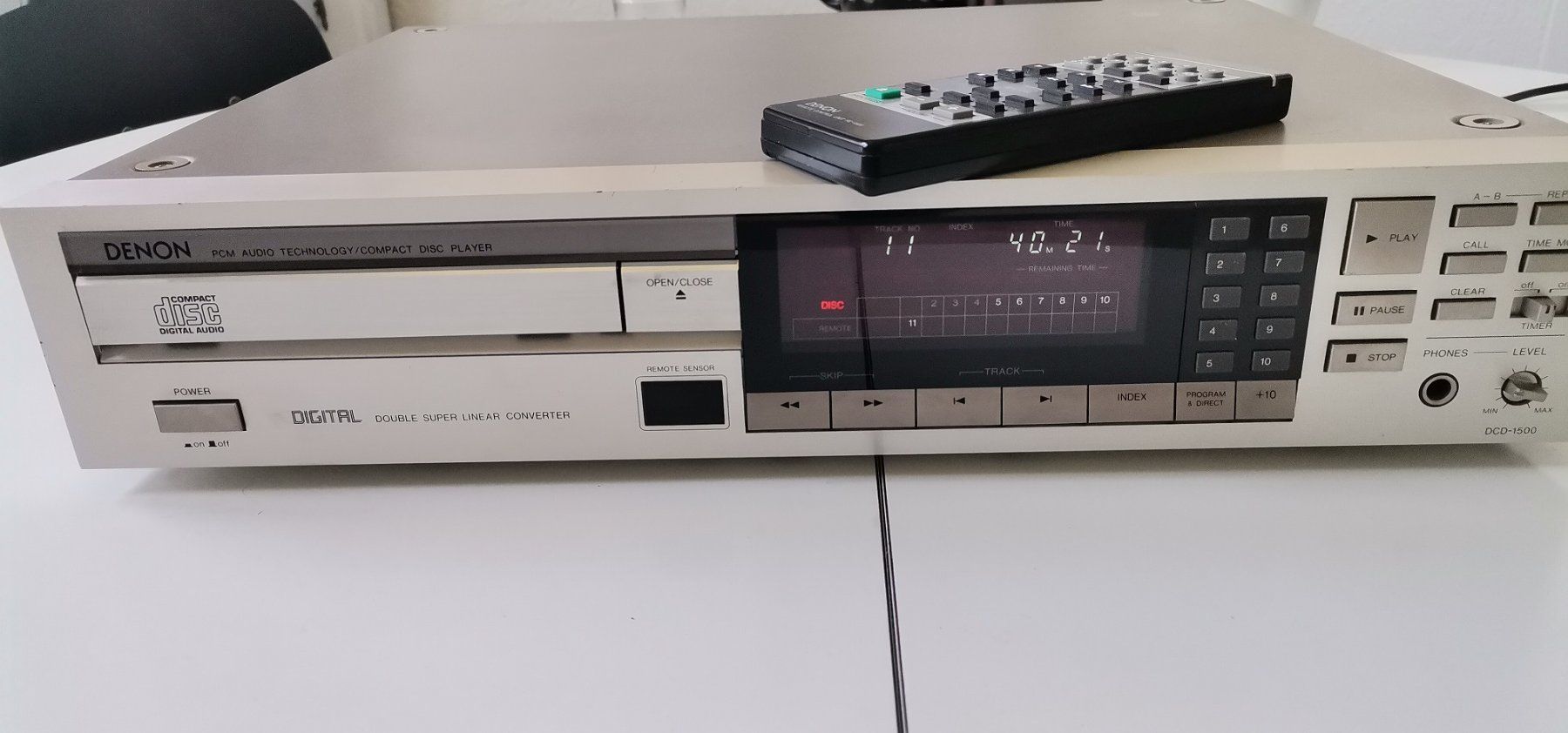 Denon Audio- & Mediensysteme: Denon DCD 1500 CD-Player – Gebraucht aus Rapperswil SG von Elcamino1 9