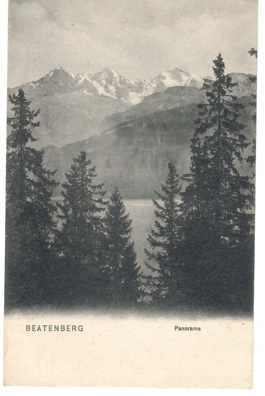 Cartoline postali: Beatenberg Panorama – Usato da Zweisimmen venduto da jakobsweg