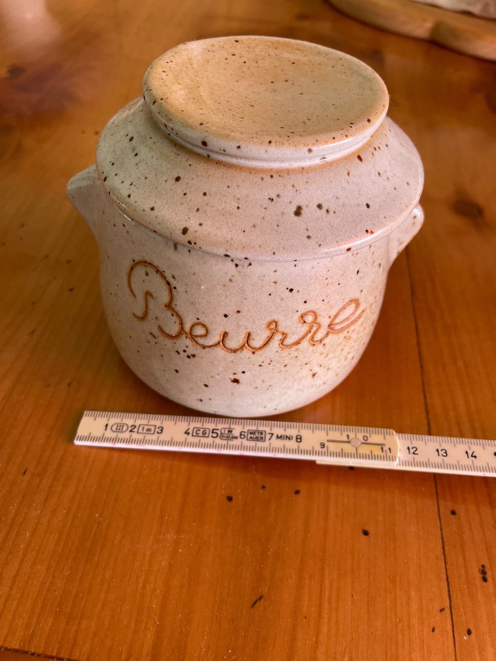 Altre Stoviglie: Ancien beurrier en céramique – Usato da Lausanne venduto da Elpi2014 2
