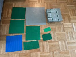 LEGO Grundplatten und Strassenplatten