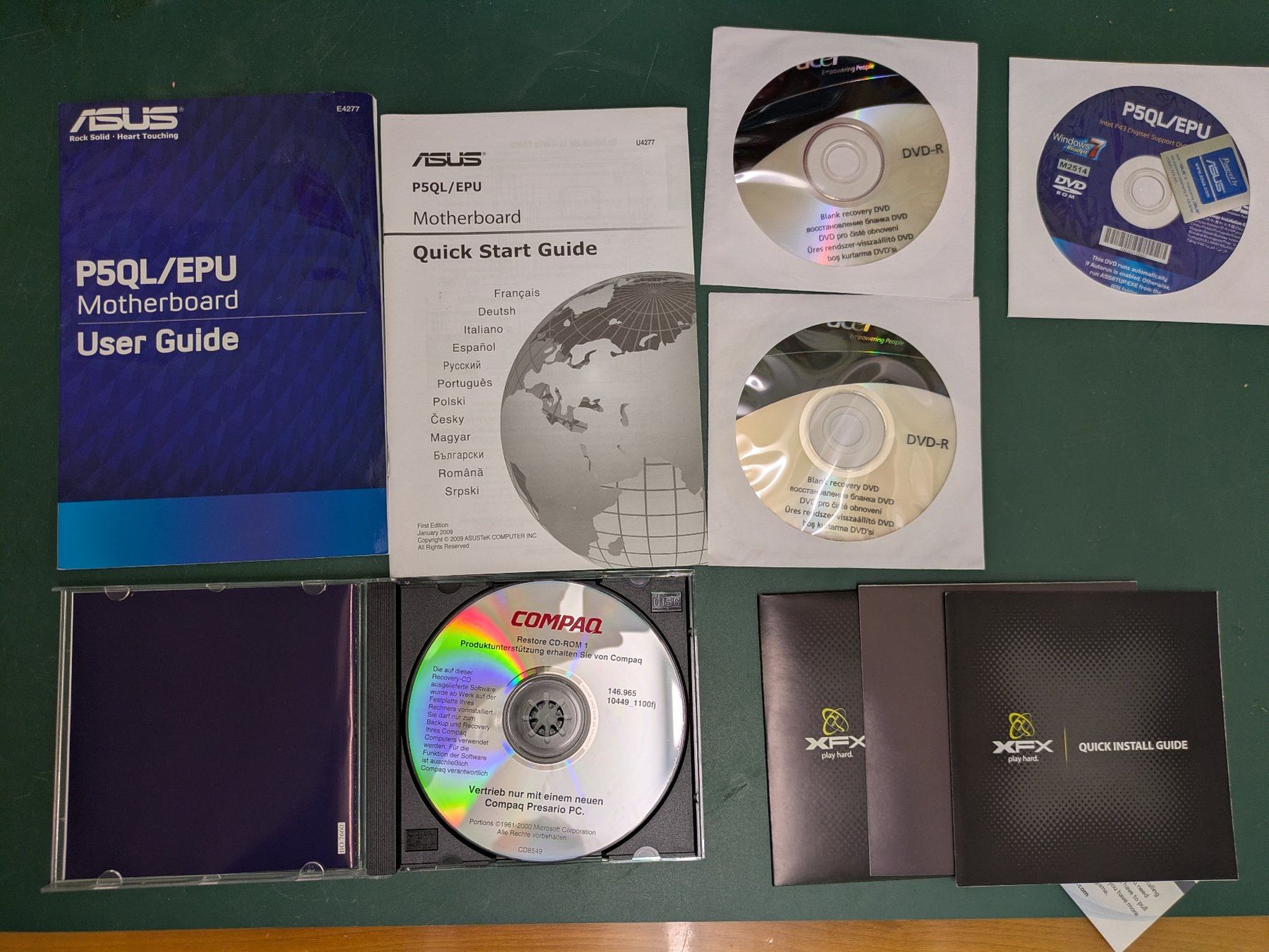 Software: Systemsoftware & VGA Treiber alte PC (Compaq, Asus, Tandon) – Usato da Widen venduto da Thomson4 1