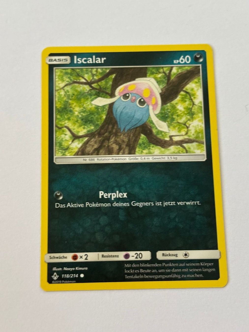 Pokémon Carte collezionabili: Iscalar 118/214 – Usato da Herisau venduto da Seyashop_2