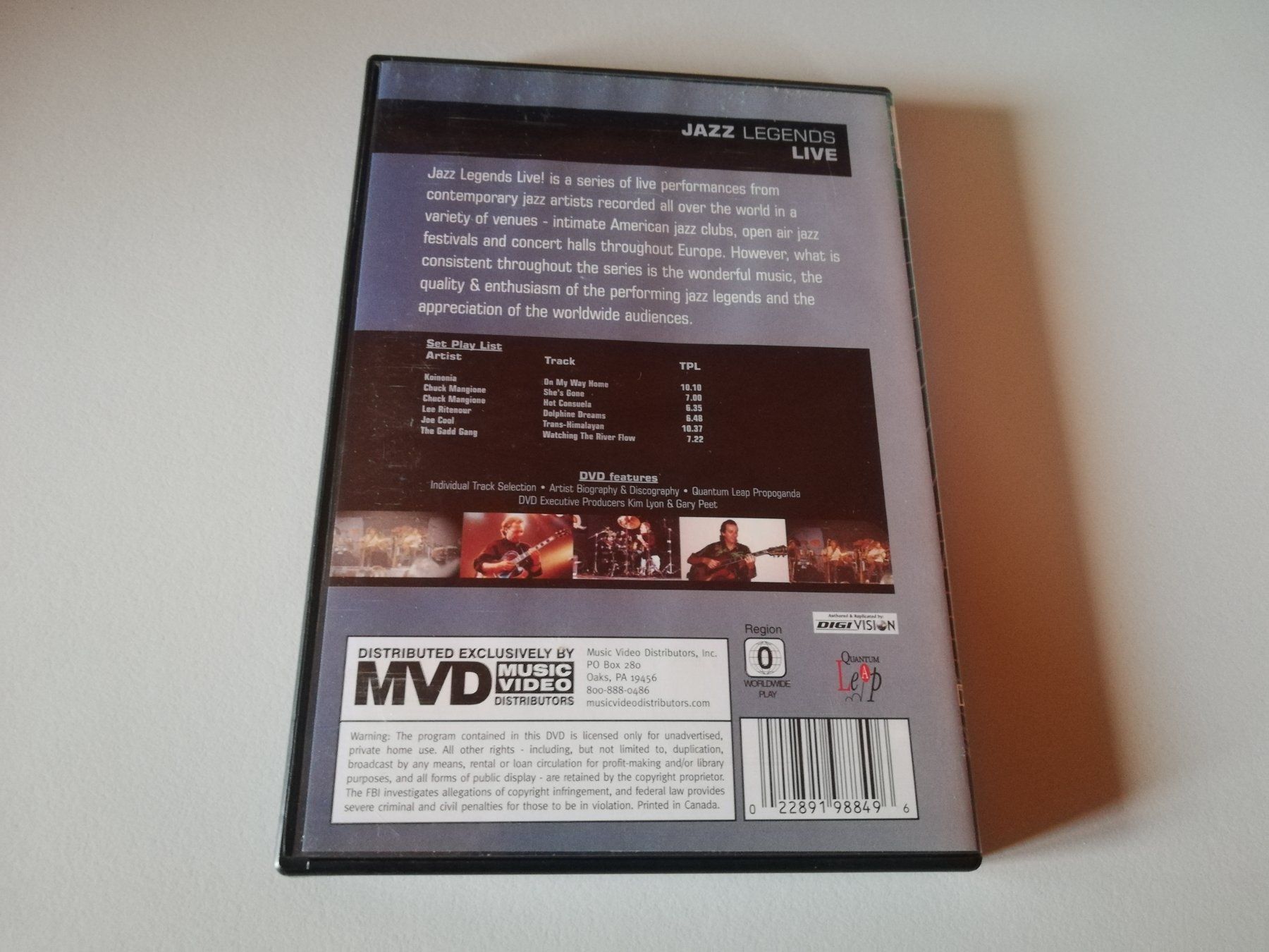 Alle DVDs: JAZZ LEGENDS LIVE! 7 – Gebraucht aus Bern von Vinylsound.ch 1