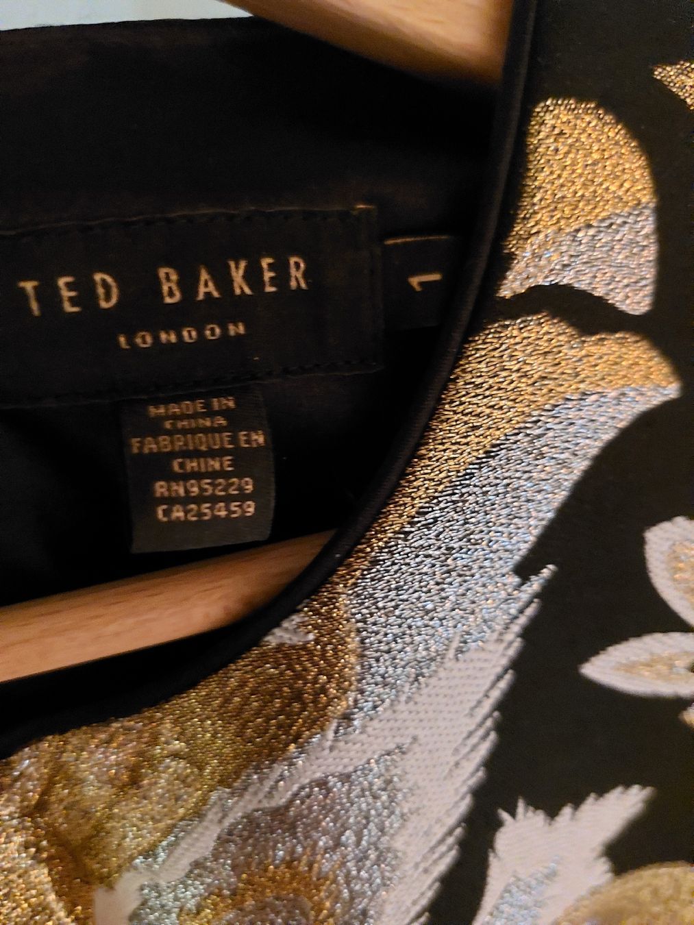 Ted Baker Vestiti: Extravagantes Ted Baker Kleid Abendkleid Couture Jacquard – Usato da Romanshorn venduto da SwissEnn 5