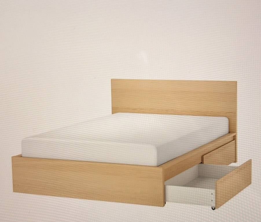 Lits: Bett von IKEA – D'occasion à Udligenswil par geldsegen