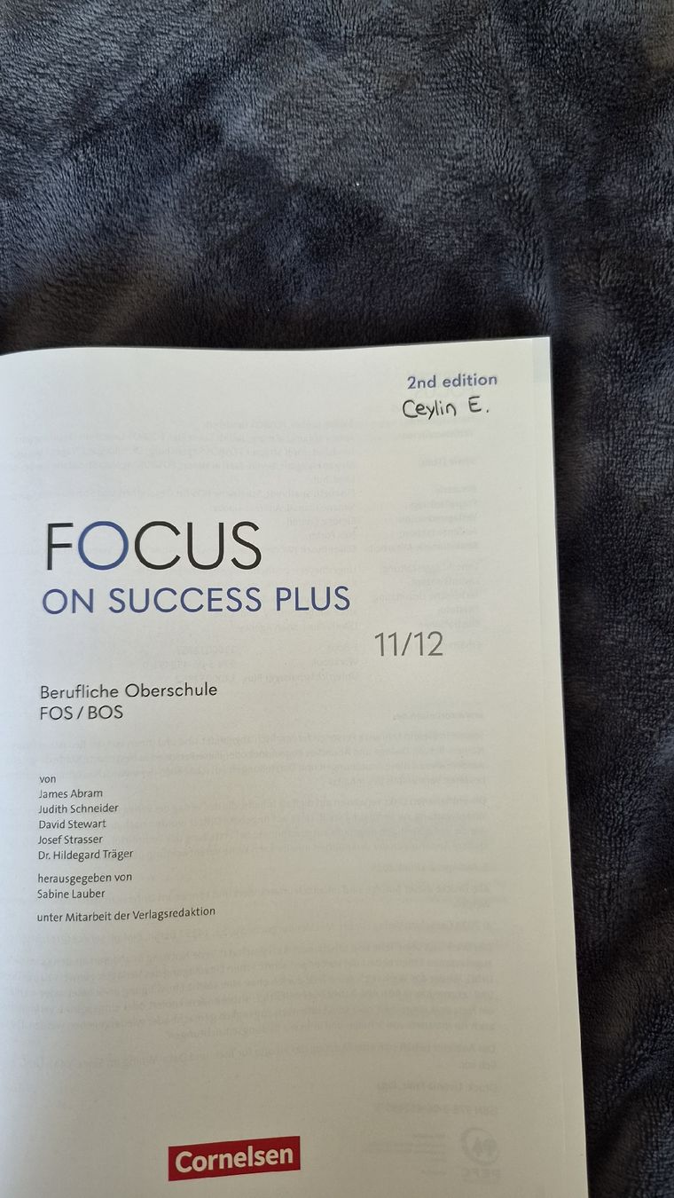 Libri: Focus on Success Plus 11/12 – Nuovo (secondo la descrizione) da Egg b. Zürich venduto da cey_j7ts 1