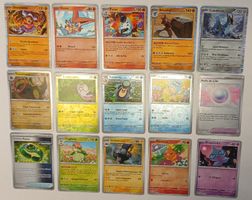 Lot 47 cartes Pokémon diverses - parfait pour collection!