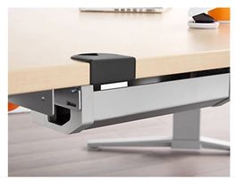 neuer Genius Kabelkanal, 318 mm, für 800er Tisch