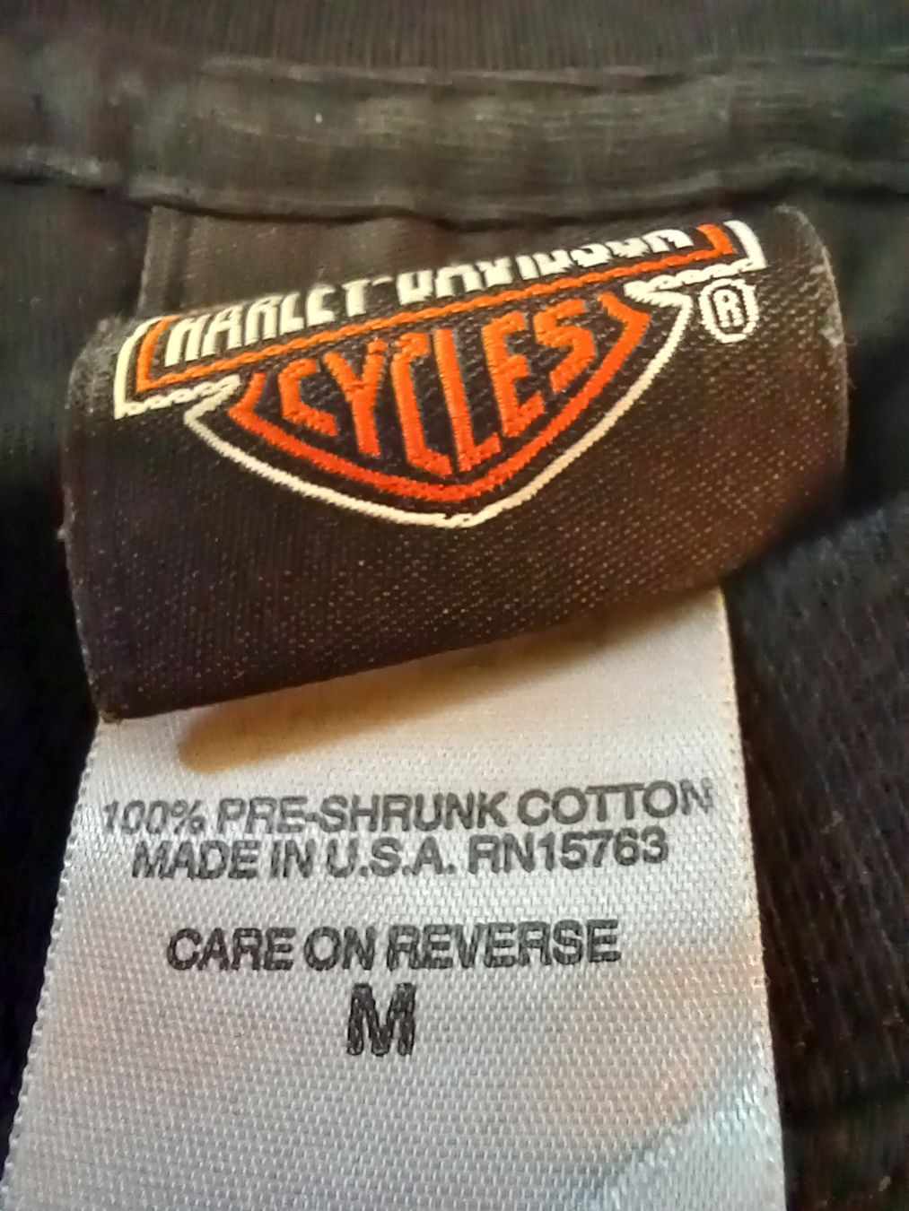Harley-Davidson T-Shirts: Harley-Davidson T-Shirt G.M – Gebraucht aus Hochwald von motowear-secondhand 4
