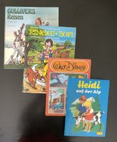 Kinderbuch Konvolut 4 Stück Heidi Gullivers Reisen Ringgi