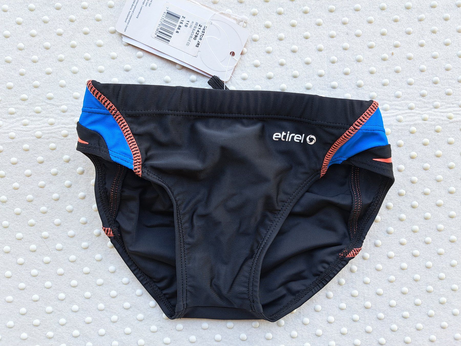 Costumi da bagno: Neu! Etirel Badehose schwarz Gr. 110 – Nuovo e nell'imballaggio originale da Gysenstein venduto da joshuas81