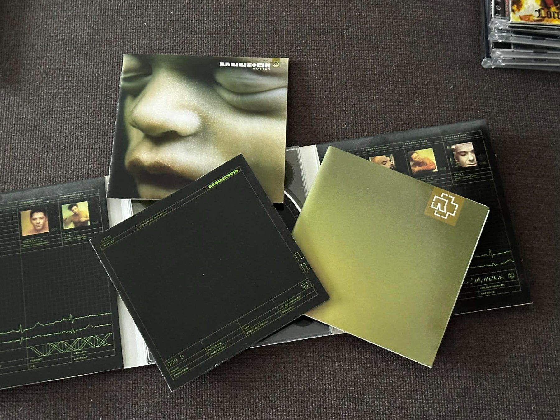 CD: Rammstein Collectors limité + singles – Nuovo (secondo la descrizione) da Moutier venduto da GINGUM 6