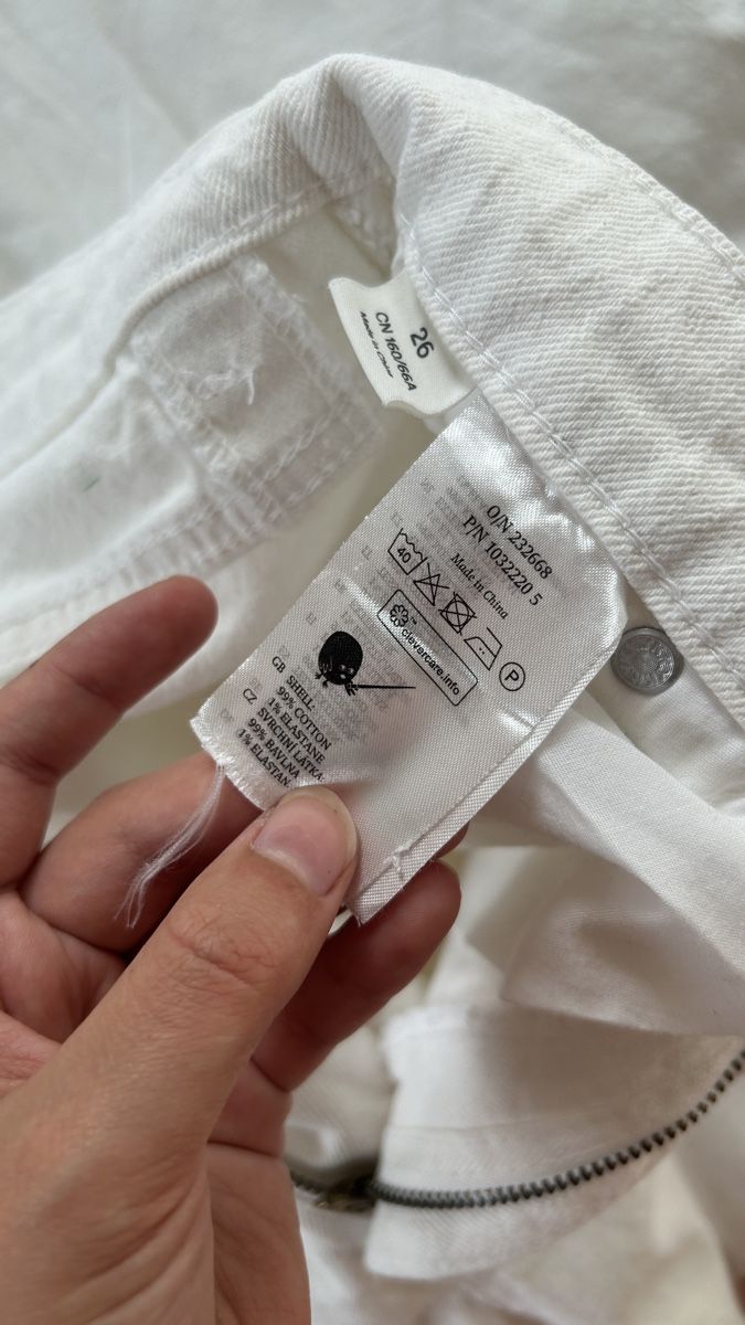 Monki Jeans: MONKI Jeans weiss, Grösse 26 – Usato da Luzern venduto da kyrahuber 4