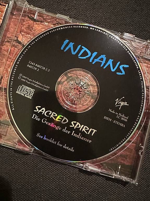 CD: Indians Sacred Spirit – Usato da Chur venduto da Corina1111 1