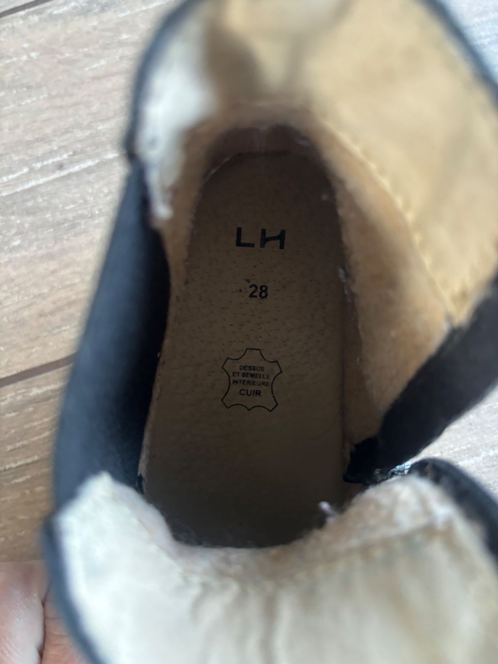 Schuhe für Mädchen: 28_echter Leder – Gebraucht aus Versegeres von kista 4