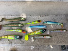 Svartzonker Köderpaket – Gummifische, montierte Köder