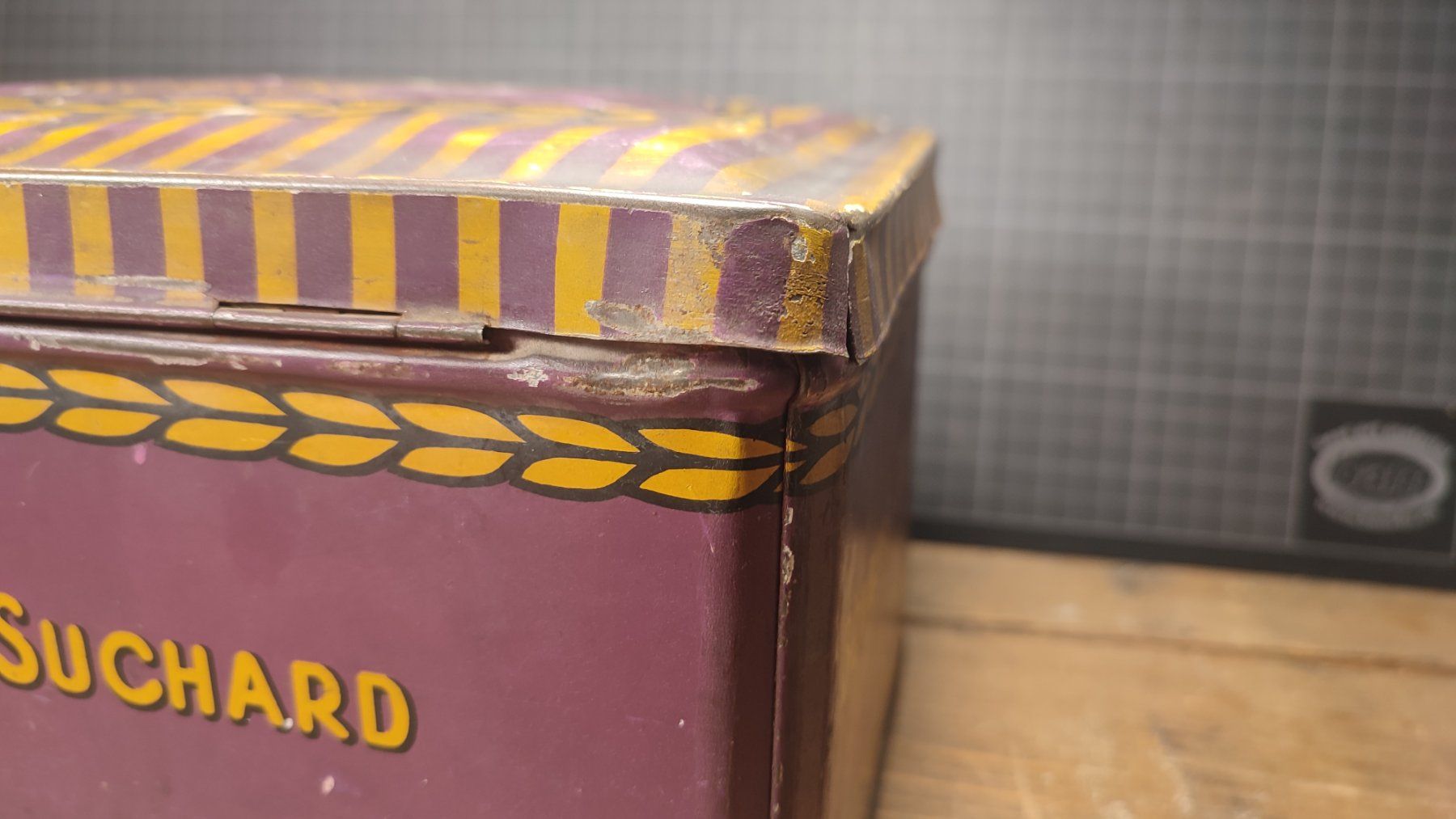Suchard Barattoli: Wunderschöne alte Blechdose SUCHARD – Usato da Gelterkinden venduto da MYSTOREFORYOU4460 3