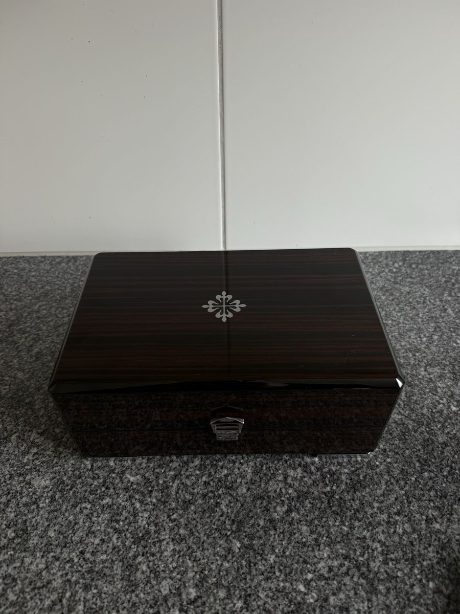Scatole porta orologi: Patek Philippe Holz Uhren Box – Usato da Schaffhausen venduto da rob_xpm6 3