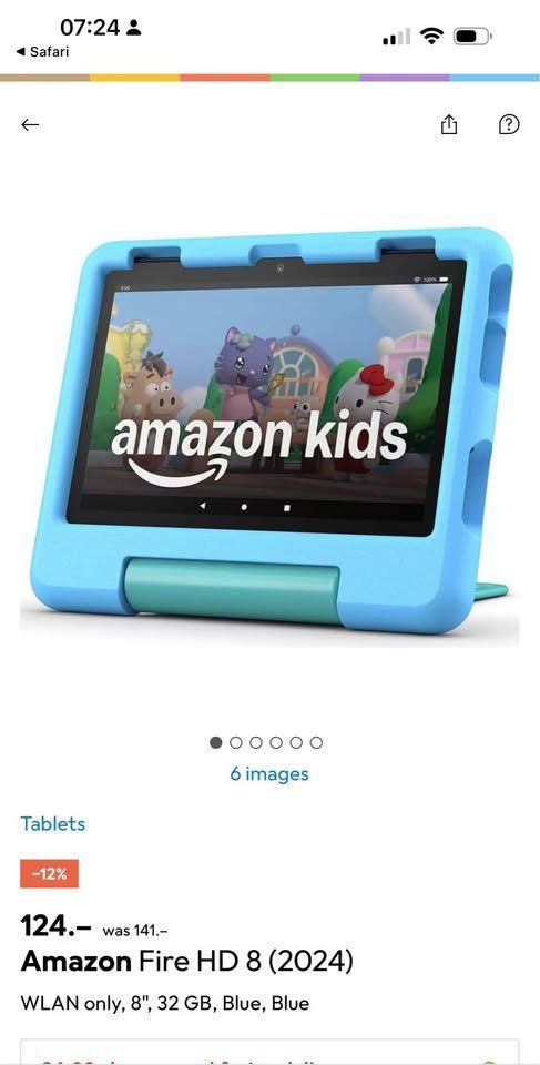 Tablet PC: Amazon Fire Kid Ipad – Usato da Geneve venduto da des_n87c