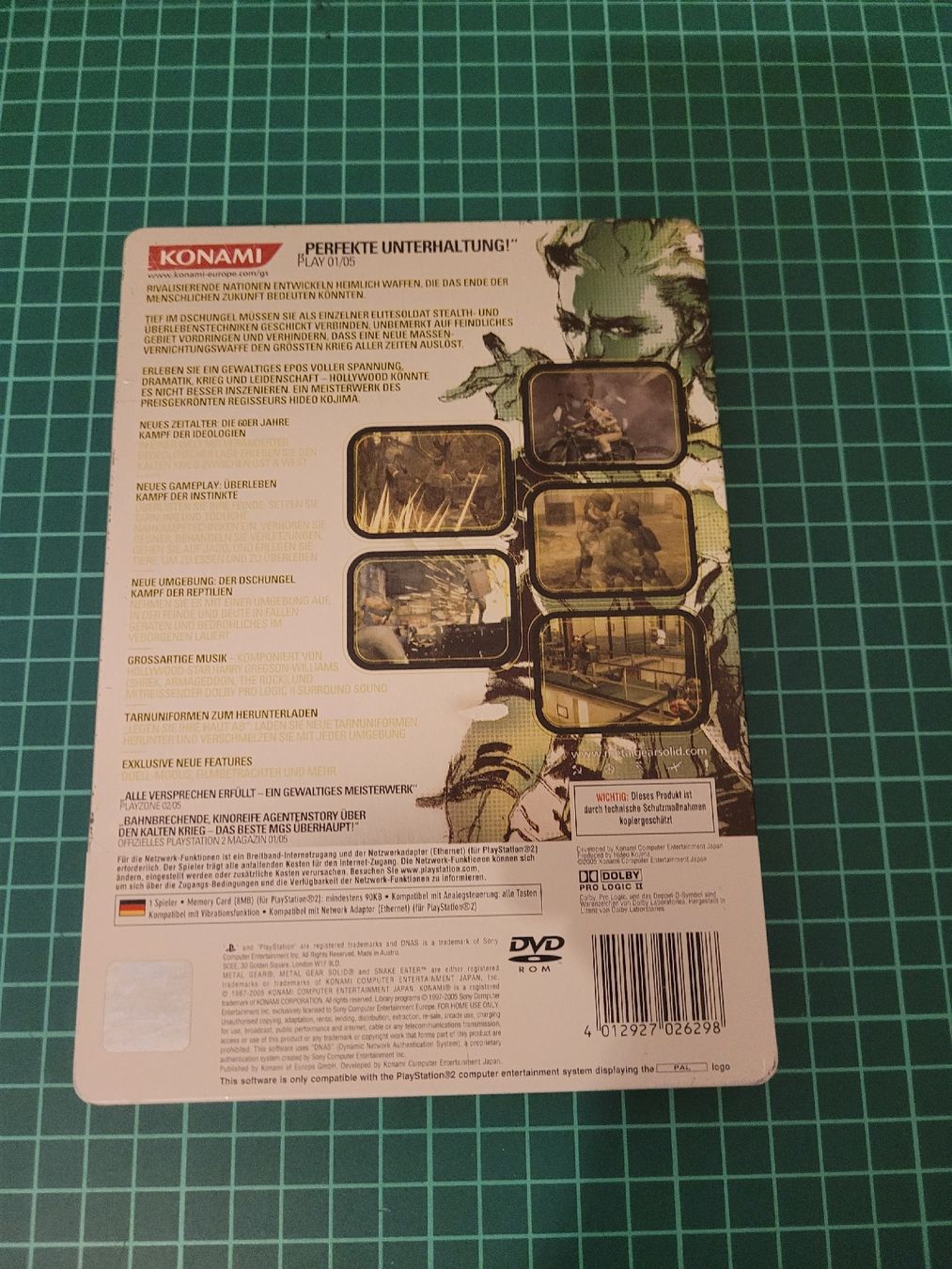 Sony Giochi: Metal Gear Solid 3: Snake Eater - PS2 Game - Complete! – Usato da Meyrin venduto da Retro-GZ 1