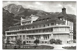 Hôtel Le Rosaire  Les Sciernes Haute-Gruyère (FR) AK um 1950