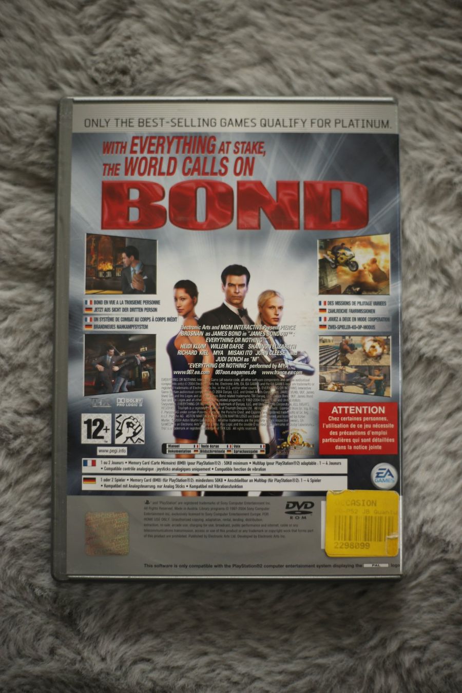 Spiele: PS 2 Game: "007 - Alles oder Nichts" – Gebraucht aus Ruswil von deb_w5rv 1