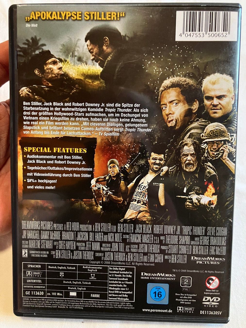Tutti i DVDs: Tropic Thunder – Usato da Schönenwerd venduto da Tomair 1