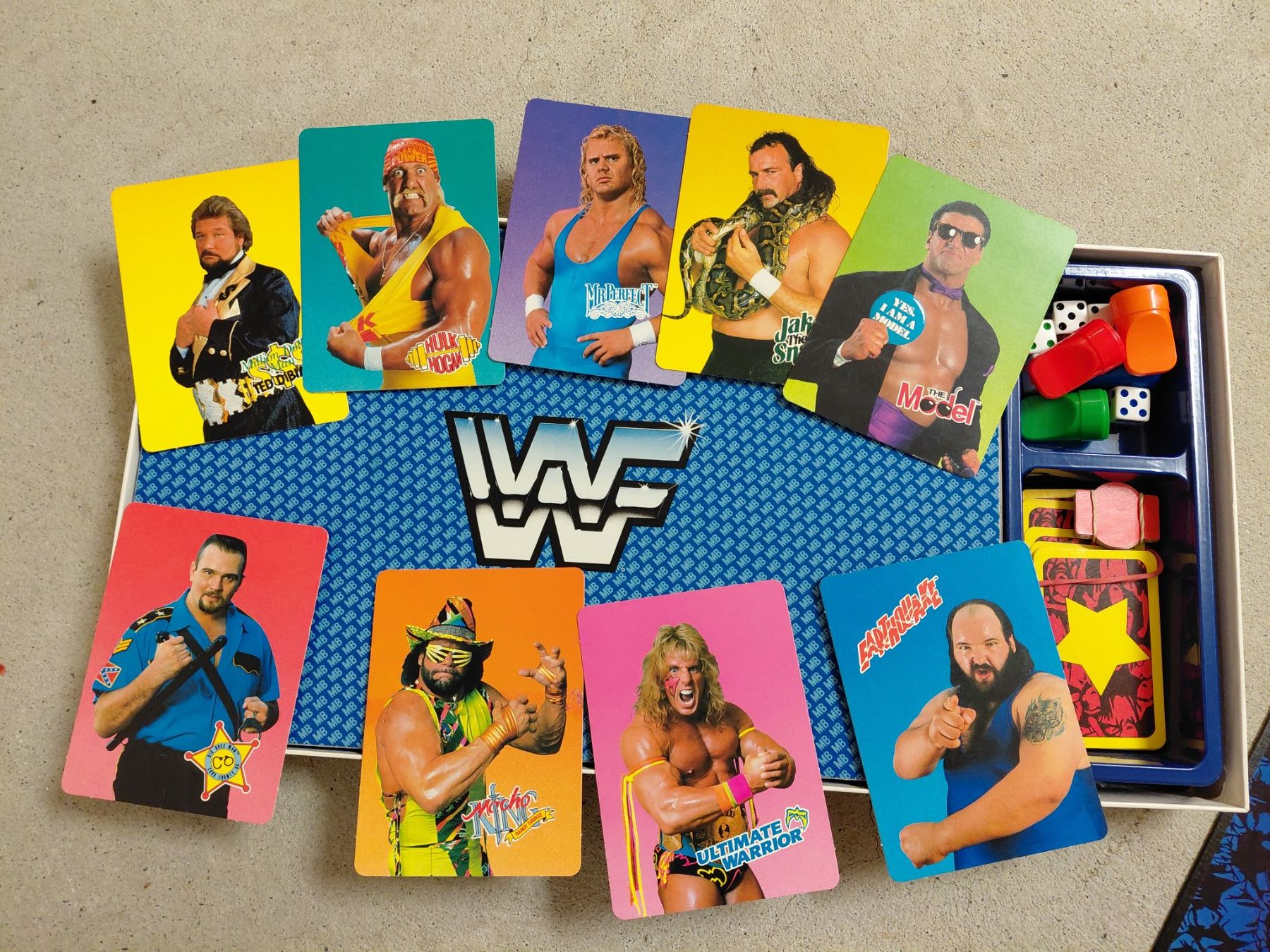 Giochi: WWF-Brettspiel - Wrestling Challenge - 1991 – Usato da Schwyz venduto da Gilmour83 1