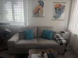 Sofa Ikea hellgrau