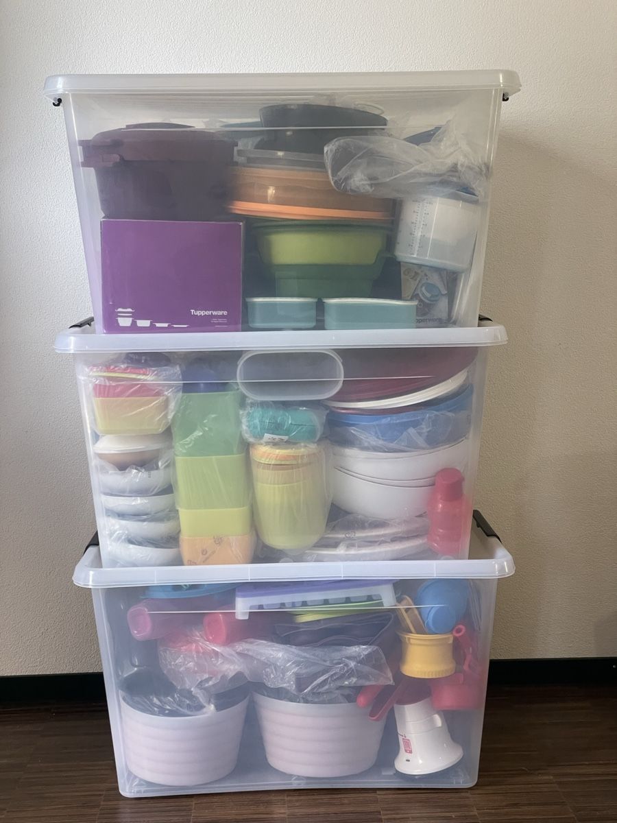 Tupperware Contenitori & Simili: Tupperware-Sammlung: Vieles NEU & Unbenutzt! – Nuovo e nell'imballaggio originale da Winterthur venduto da san_7n7z