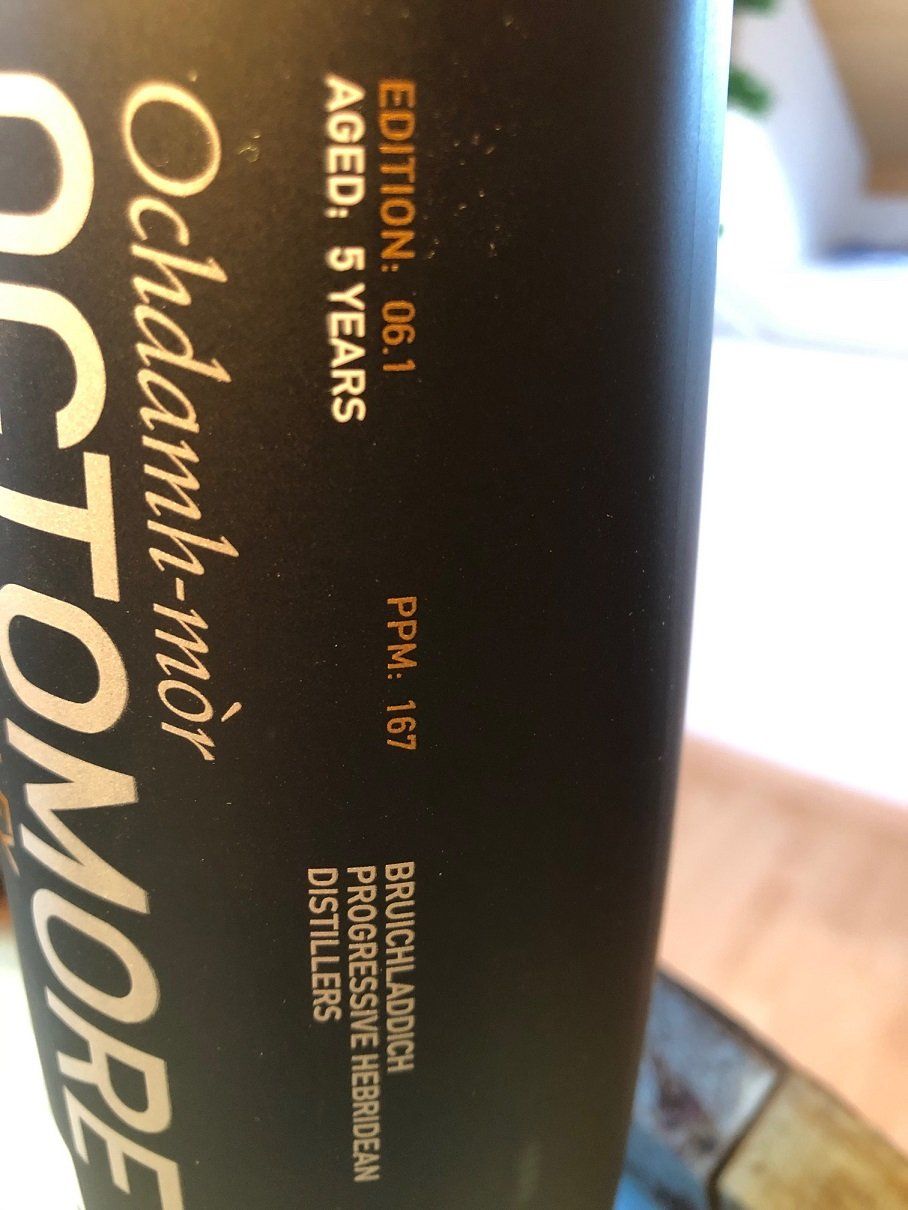 Octomore Bevande alcoliche: Bruichladdich Octomore 06.1 – Nuovo e nell'imballaggio originale da Aarwangen venduto da concorde58 2