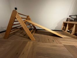 Montessori Klettergerüst mit Rutsche