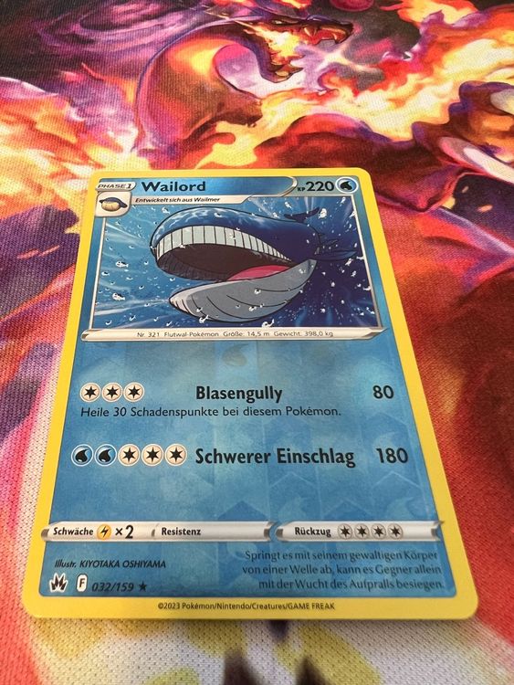 Wailord (CRZ 032) / Reverse Holo DE / Zenit der Könige Kaufen auf