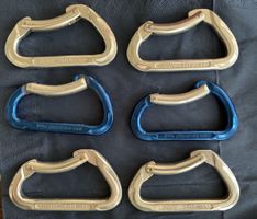 6x Kletterkarabiner Kong Italien, neu