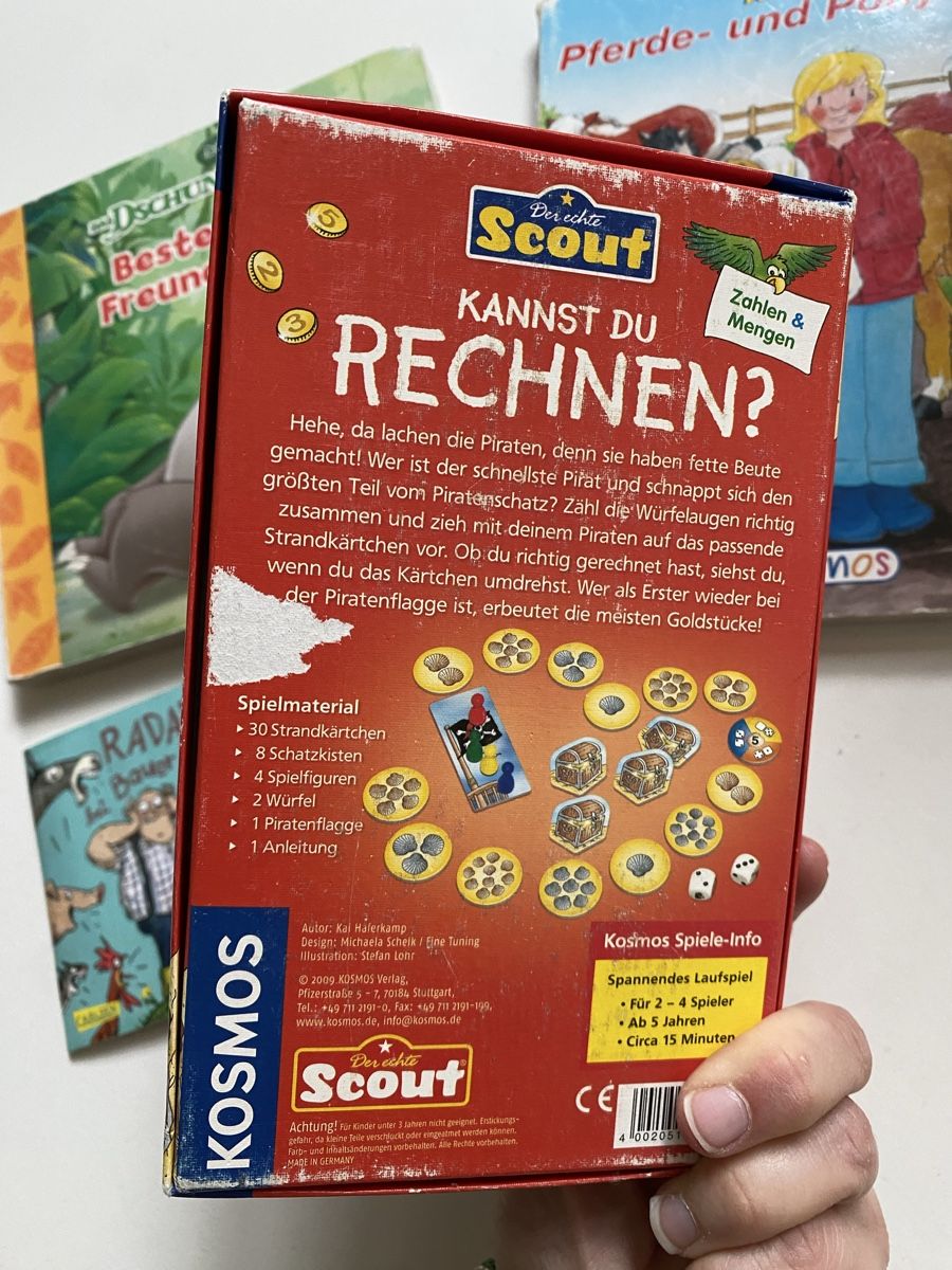 Livres: Bücherset und ein Spiel – D'occasion à Widen par juinl 3