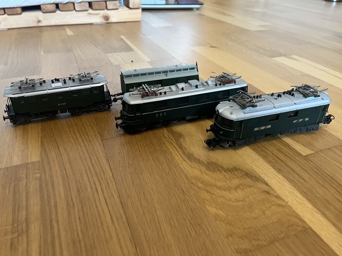 Märklin Modellini di ferrovie: Märklin HO Eisenbahnanlage Sammlung – Usato da Zürich venduto da du_bois 4