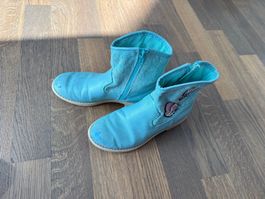 Stiefeletten türkis Grösse 33