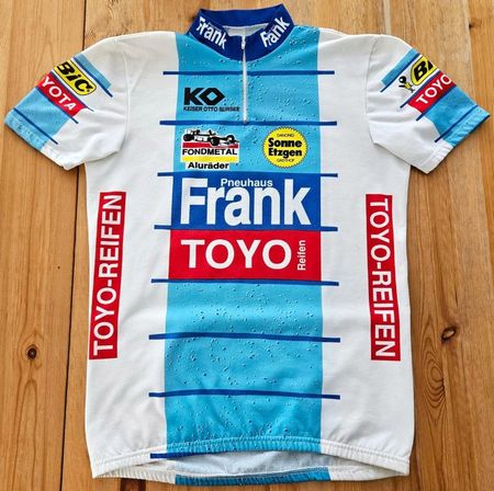 VINTAGE Radsport Trikot FRANK TOYO, Schweiz