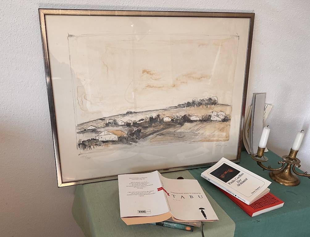Grafiken & Lithographien: Bodo Stauffer  handsignierte, nummerierte Grafik, gerahmt – Gebraucht aus Grasswil von die_krz7 1