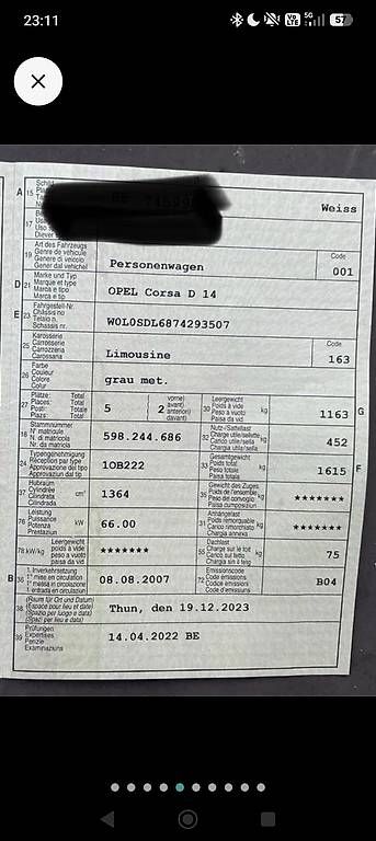 Autos: Opel Corsa D 1.4 Benzin  – D'occasion à Wiedlisbach par Tomika02 4