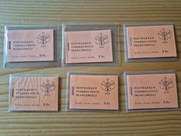 CH-Briefmarkenheftli gestempelt Zustand gemäss Bilder