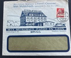 Briefumschlag Brugg Mühlebach Papier 