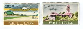 Briefmarken "Flugzeuge". St. Lucia.